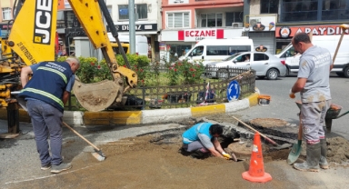 Giresun Belediyesi ekiplerinin saha çalışmaları hız kesmiyor