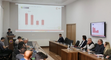 Giresun Orman Bölge Müdürlüğü'nce, Ordu'da orman yangınlarıyla ilgili sunum yapıldı