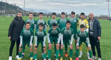 Giresun U14 deplasmanda galip