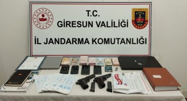 Giresun'da tefecilik operasyonu: 4 kişi yakalandı