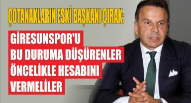 Giresunspor'u Bu Duruma Düşürenlere Önce Hesabı Sorulmalı