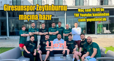 Giresunspor Zeytinburnu maçına hazır