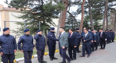 Havza'da bayramlaşma programı düzenlendi