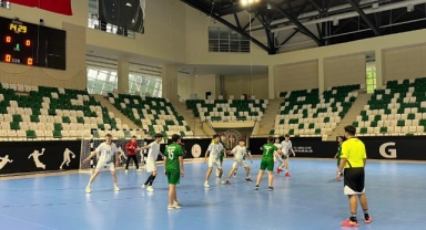 Giresun'da hentbol heyecanı hız kesmiyor