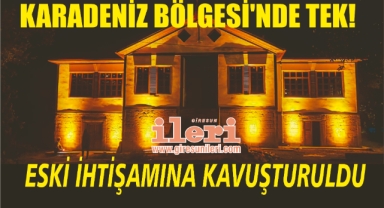 Karadeniz Bölgesi'nde Tek! Giresun'daki O Okul Eski İhtişamına Kavuşturuldu