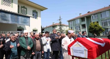 Kıbrıs gazisi son yolculuğuna uğurlandı