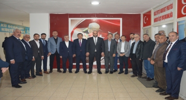 MHP Havza İlçe Teşkilatında bayramlaşma