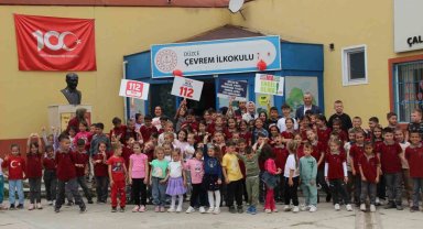 Minikler 112 ile tanıştılar