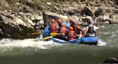 Rafting sezonu başladı