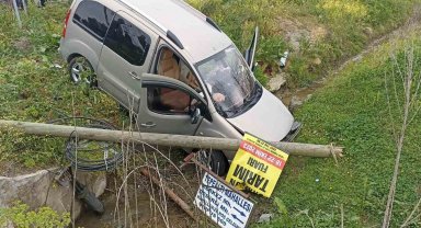 Samsun'da trafik kazası: 1"i polis 6 yaralı