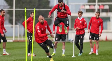 Samsunspor, Beşiktaş maçının hazırlıklarına başladı