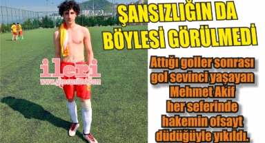 Şansızlığın da böylesi görülmedi