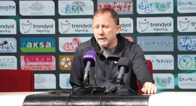 Sergen Yalçın: "Bizim için çok sağlıklı bir oyun olmadı"