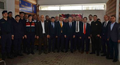 Terme'de bayramlaşma töreni