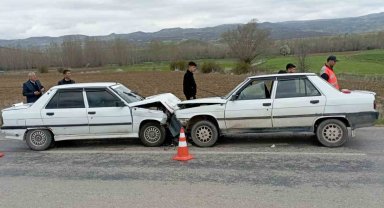 Tokat'ta şerit ihlali, faciadan dönüldü