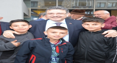 Trabzon'da bayramlaşma töreni düzenlendi