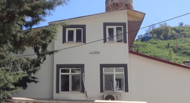 Yağlıdere'de caminin doğal gaz tesisatı masrafını hayırsever karşıladı