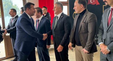 Zonguldak'ta protokol bayramlaştı