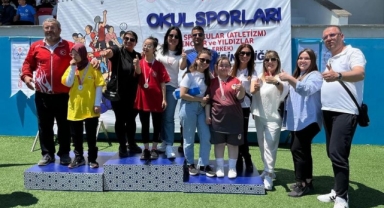 Bulancak’ın özel sporcuları Giresun’u Türkiye Şampiyonasında onurlandırdı