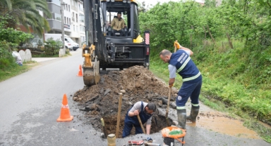 Giresun Belediyesi, alt ve üstyapı çalışmalarını sürdürüyor