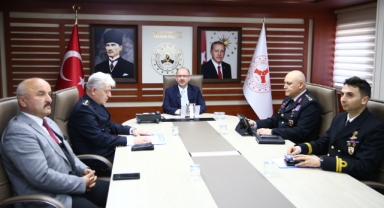 Giresun'da asayiş olayları bilgilendirme toplantısı yapıldı