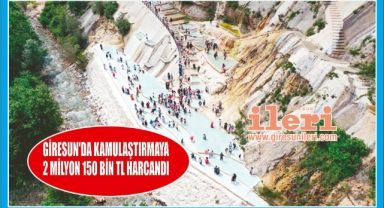 Giresun'da kamulaştırmaya 2 milyon 150 bin TL harcandı