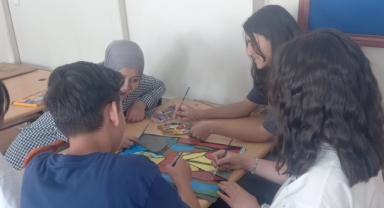 Giresun'da öğrenciler eTwinning projesini sanatla buluşturdu