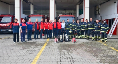 Giresun İtfaiye Personeline Kondisyon Eğitimi Verildi