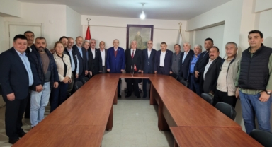 Giresun Muhtarlar Derneği’nde bayrak değişimi