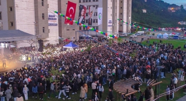 Giresun Üniversitesi Bahar Şenlikleri öğrencilere unutulmaz anlar yaşattı