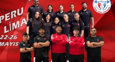 Giresunlu sporcular Yıldızlar Dünya Halter Şampiyonası’nda