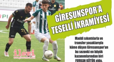 Giresunspor'a teselli ikramiyesi!