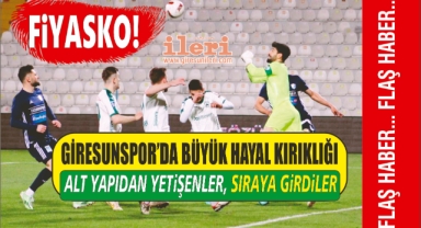 Giresunspor’da büyük fiyasko! Camia şaşkın!