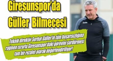 Giresunspor'da Güller bilmecesi