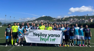 Kamu Futbol Bahar Ligi’nde ‘Yeşilay Varsa Hayat Var’ farkındalık hareketi