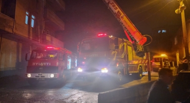 Ocakta unutulan yemek yangın çıkardı