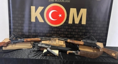 Silah kaçakçılarına ağır darbe! 19 gözaltı