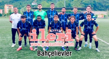Bahçelievler Amatör 1. Küme’de gibi!
