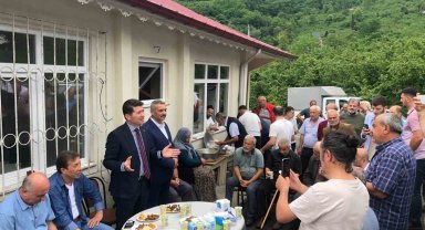 Başkan Kaya, Yeşilbük mahallesindeki geleneksel bayramlaşma törenine katıldı