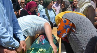 En acı karne tatili: Defne Nur, son yolculuğuna uğurlandı