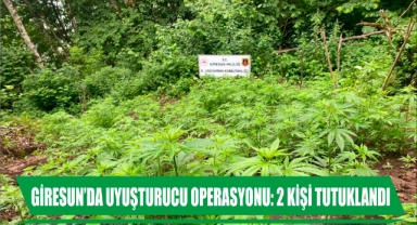 Giresun’da Uyuşturucu Operasyonu: 2 Kişi Tutuklandı