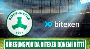 Giresunspor'da Bitexen Dönemi Bitti