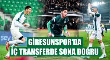Giresunspor'da iç transferde sona doğru