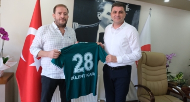 Giresunspor'dan Tirebolu Belediye Başkanı Kara'ya ziyaret