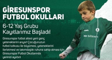 Giresunspor Futbol Okulları Kayıtları Başladı