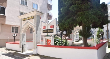 Görele Şehitliği'nde bakım ve onarım çalışmaları sürüyor