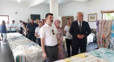Kadınların emekleri sergilendi