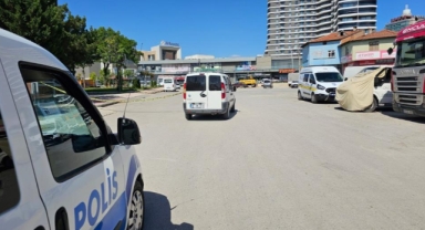 Kamyon sürücüsüne silahlı saldırı