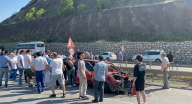 Karabük'te bariyere çarpan otomobildeki 4 kişi yaralandı