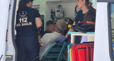 Merdivenlerden düşen çocuk ekipleri harekete geçirdi